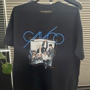 Black Graphic Band T-Shirt